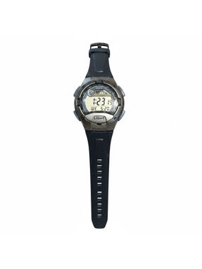Casio W753 Watch Tide Graph Moon Phase 100M Water Resistant Dual Time 5 Alarm